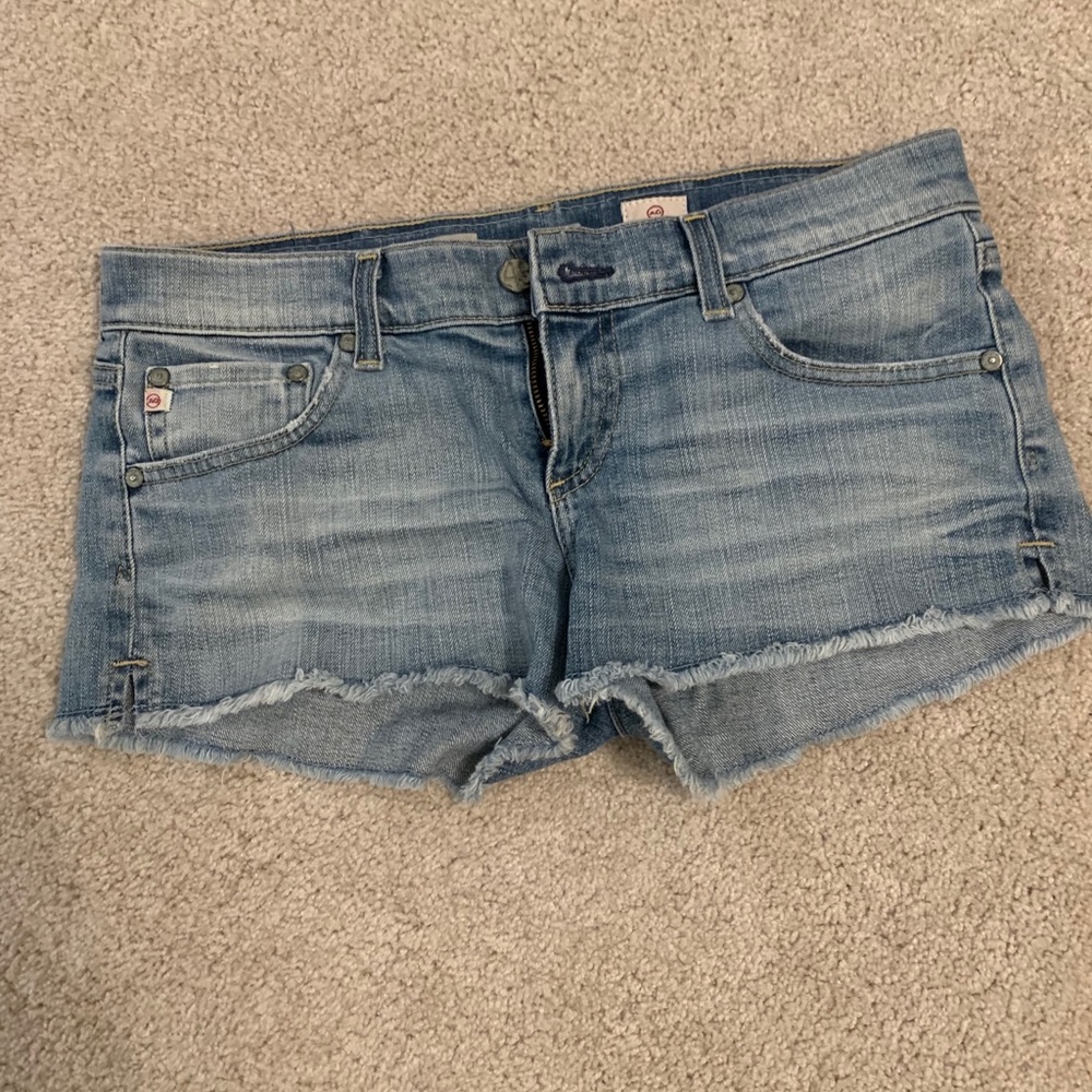 AG Adriano Daisy Super Low Rise Shorts